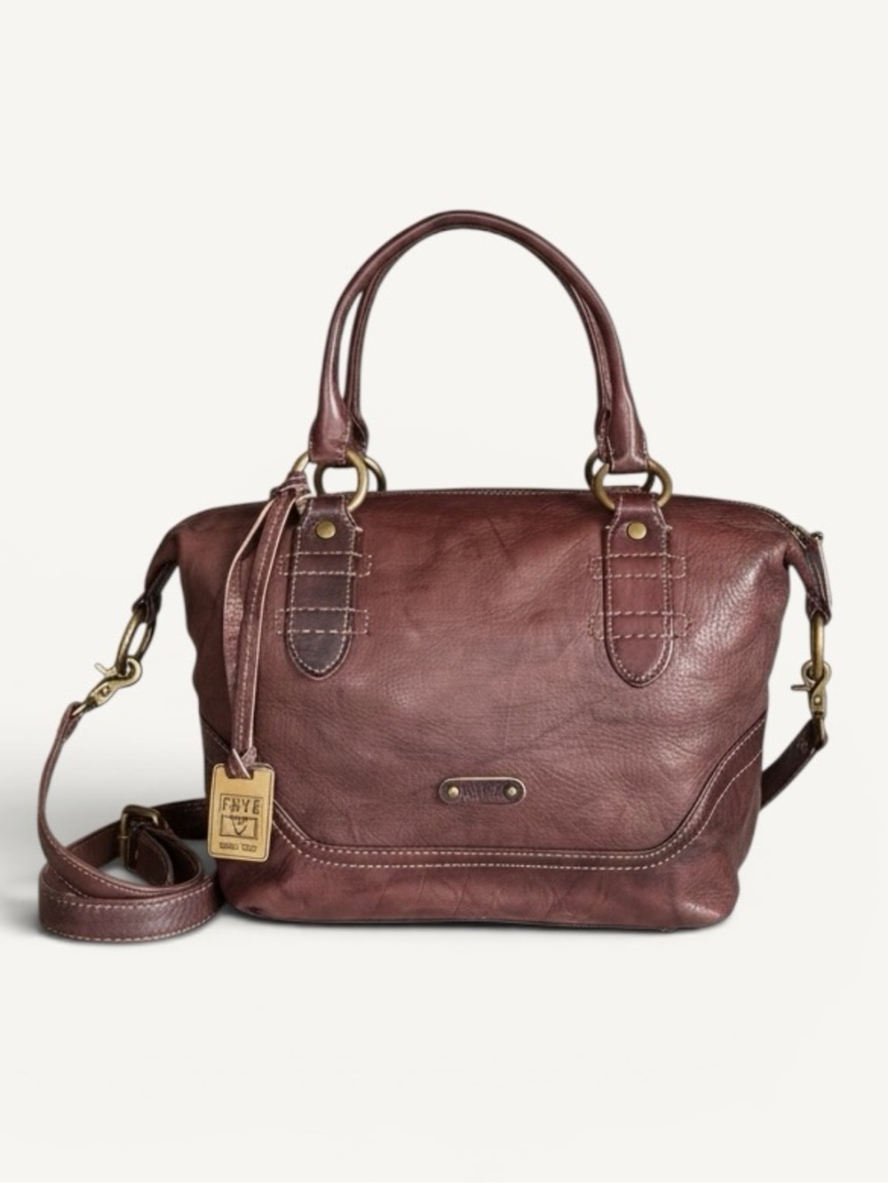 Frye Campus Leather Satchel Bag
